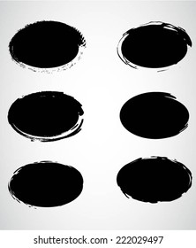 Set of grunge rubber stamps