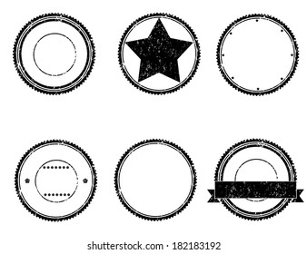 Set of grunge rubber stamps, vector illustration