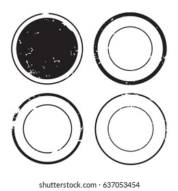 Set of grunge rubber stamps.Vector.