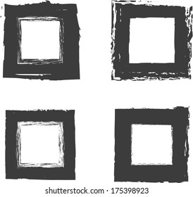 Set of grunge stamp 