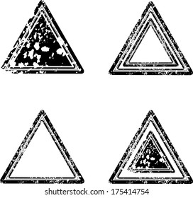 Set of grunge stamp 