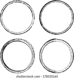 Set of grunge stamp 