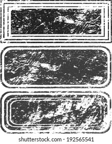 Set of grunge stamp 