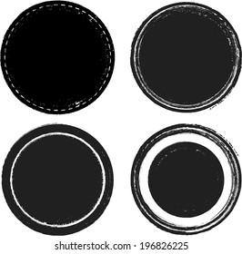 Set of grunge stamp 