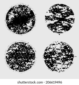Set of grunge stamp 