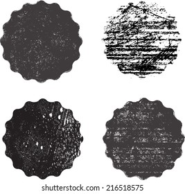 Set of grunge stamp 