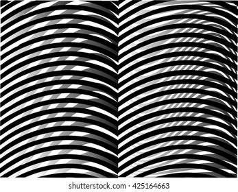 Set of Grunge stripe. Vector illustration.