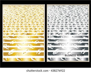 Set of Grunge stripe. Vector illustration texture