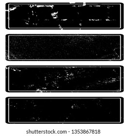 Set of grunge textures
