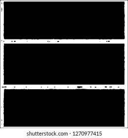Set of grunge textures on white background