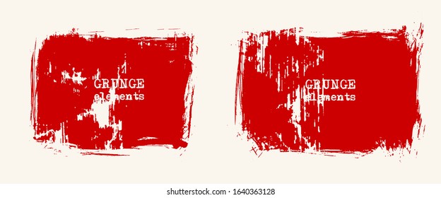 Set of grunge vector frames. Grunge background. Abstract retro background. Vintage vector backgrounds. Design elements. Texture background. Abstract shapes vector pack