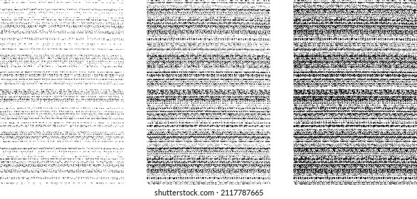 Set of grunge vector pattern background. Created using AI CS6.