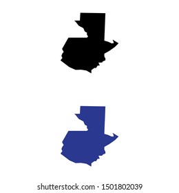 a set of Guatemala map icons