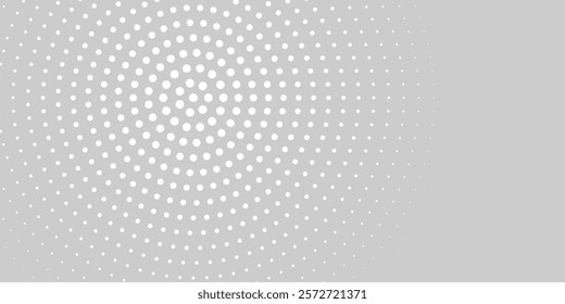 Set of halftone dots gradient pattern texture isolated on white background. Straight dotted spots using halftone circle dot raster texture. Vector blot half tone collection.