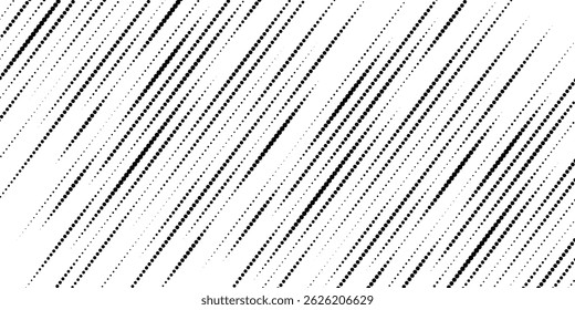 Conjunto de pontos de meio-tom com textura de padrão de gradiente isolada no plano de fundo branco. Pontos pontilhados retos usando textura raster de ponto circular de meio-tom. Coleção de meio-tom de vetor borrado.	
