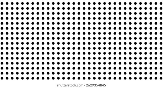 Conjunto de pontos de meio-tom com textura de padrão de gradiente isolada no plano de fundo branco. Pontos pontilhados retos usando textura raster de ponto circular de meio-tom. Coleção de meio-tom de vetor borrado.