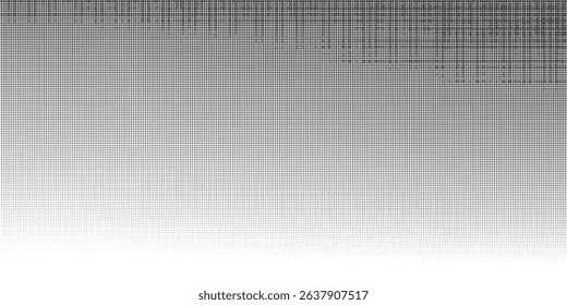 Set of halftone dots gradient pattern texture isolated on white background. Straight dotted spots using halftone circle dot raster texture vektor eps10