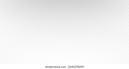 Set of halftone dots gradient pattern texture isolated on white background. Straight dotted spots using halftone circle dot raster texture. Vector blot half tone collection.