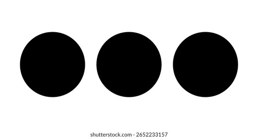 Set of halftone dots gradient pattern texture isolated on white background. Straight dotted spots using halftone circle dot raster texture. Vector blot half tone collection.