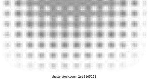 Set of halftone dots gradient pattern texture isolated on white background. Straight dotted spots using halftone circle dot raster texture. Vector blot half tone collection.