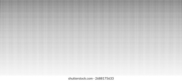 Conjunto de pontos de meio-tom com textura de padrão de gradiente isolada no plano de fundo branco. Pontos pontilhados retos usando textura raster de ponto circular de meio-tom. Coleção de meio-tom de vetor borrado.