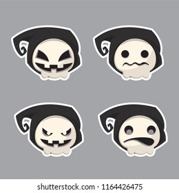 Set of Halloween character.