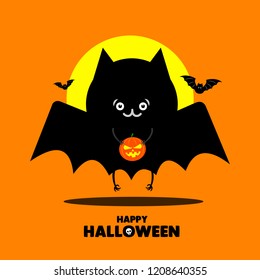 Set of halloween element. Haloween party sign vector illustration. helloween icon collection. Flat design cartoon concept.