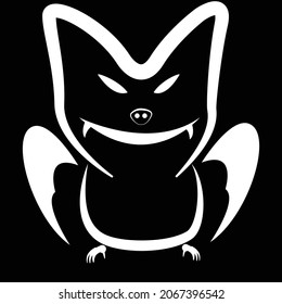  set of halloween ghosts design illustration concept web