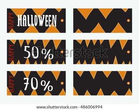 set halloween gift tags