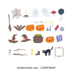 Set of Halloween icon