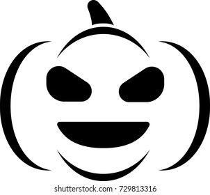 Set Halloween Icons Black Isolated On Stock Vector (Royalty Free ...