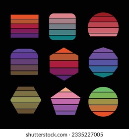 

set of Halloween tint color Schemes, Witch Ghost Themed Tone Colors, October 31 festive vibrant Colour pallet, Colorful Pumpkin trick or treat stripe Pattern, Yellow, Orange, Red trends combination