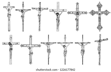 Crucifixion Drawing Images Stock Photos Vectors Shutterstock