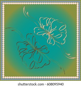 Set hand drawn bows isolated on background.