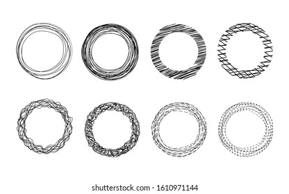 Tire Track Circle Grunge Frame Digital Stock Vector (Royalty Free ...