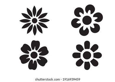 Set hand drawn curly grass and flowers on white isolated background. Botanical illustration. Decorative floral picture.
