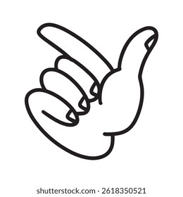 Conjunto de gestos com as mãos desenhadas à mão. Mãos humanas aplaudindo ovação. no estilo doodle, ilustração vetorial
