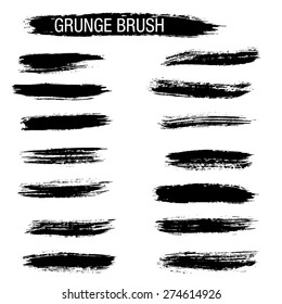 Set of Hand Drawn Grunge Brush 2.1