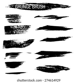 Set of Hand Drawn Grunge Brush 2.4