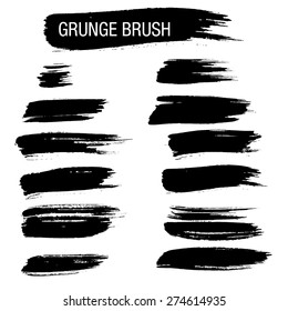 Conjunto de Mão desenhado Grunge Brush 2.6