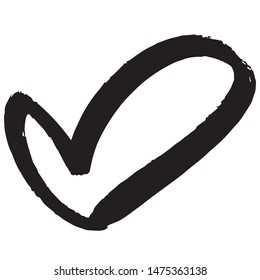 Set of hand drawn hearts. Vector illustration of a repeated hand made black heart. Textured monochrome wallpaper representing love and affection. Sophisticated and modern print.