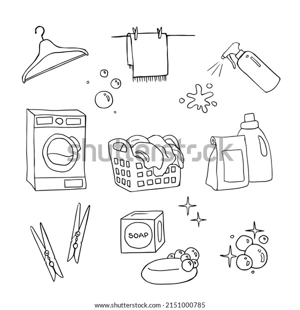 1,221 Drawings Dirty Laundry Images, Stock Photos & Vectors | Shutterstock