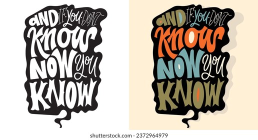 Set with hand drawn lettering quotes in modern calligraphy style . Slogans for print and poster design. Vector. T-shirt design, mug print