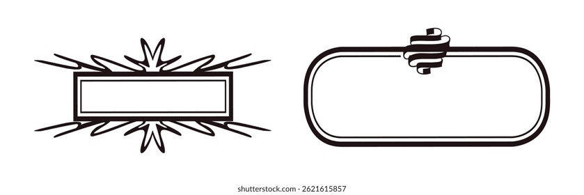Definir Elemento ornamental desenhado à mão