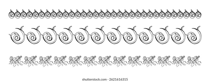 Definir Elemento ornamental desenhado à mão