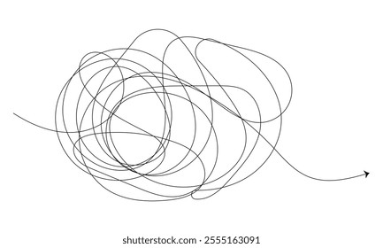 Set of hand drawn scribble sketch circle object. Tangled grungy round scribble. isolated on white background. doodle vector illustration .