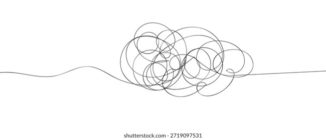 Conjunto de objetos de círculo de esboço desenhado à mão. Rabiscar redondo grungy. isolado no fundo branco. ilustração vetor doodle .