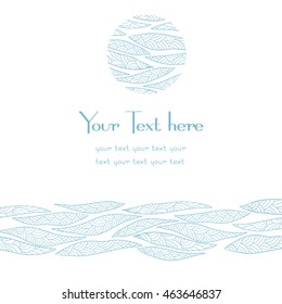 Set of hand drawn seamless borders. Vector abstract pattern. Clip art for design.