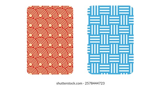 Set of hand drawn sketch lines seamless pattern. Striped endless wallpaper collection. Simple ethnic background. Doodle style. Design for fabric, textile