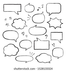 20 Social Media Speech Bubble Style Logo like foursquare wordpress twitter  pinterest google play 17691001 Vector Art at Vecteezy